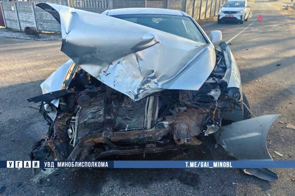 21-летняя водитель стала виновницей ДТП в Воложинском районе