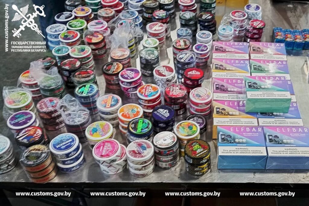 Nivea, БАДы и электронные сигареты пытались ввезти в Беларусь без документов
