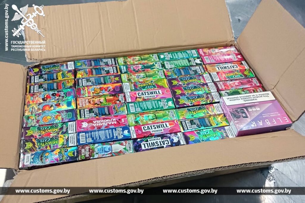 Nivea, БАДы и электронные сигареты пытались ввезти в Беларусь без документов