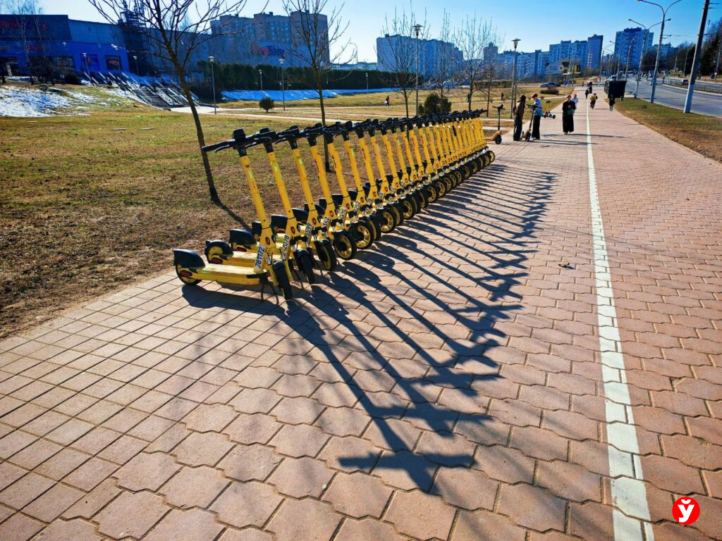 В Минске ввели «тихие зоны» для электросамокатов