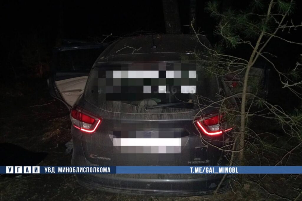 Молодой водитель попал в ДТП в Любанском районе и остался жив