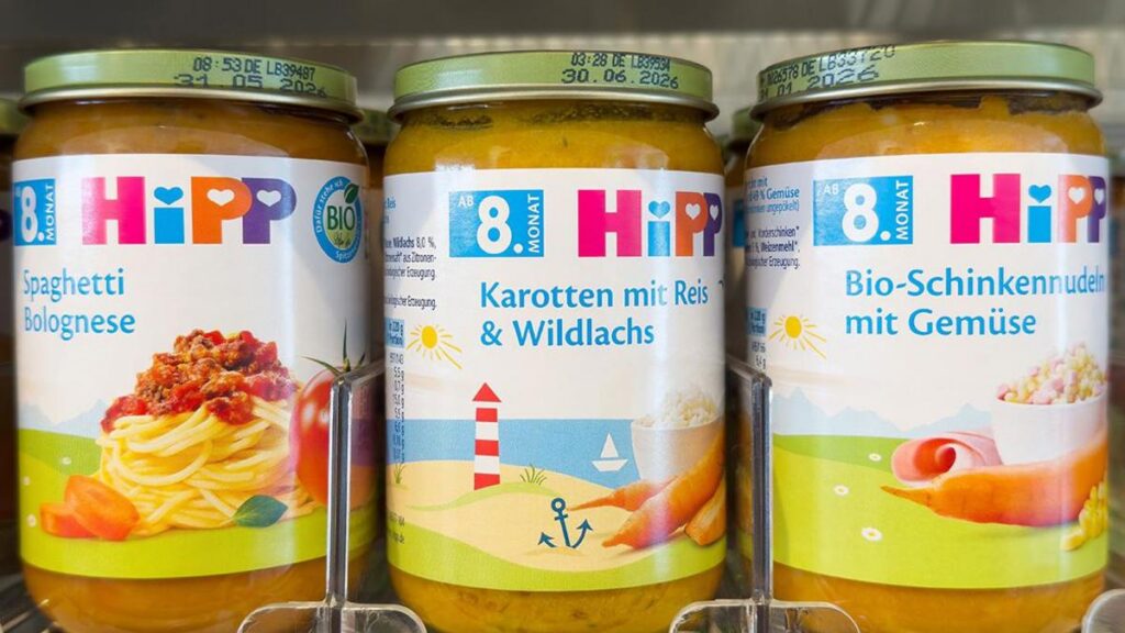 Маркетплейсы проверят пюре HiPP после скандала с крысиным ядом в детском питании