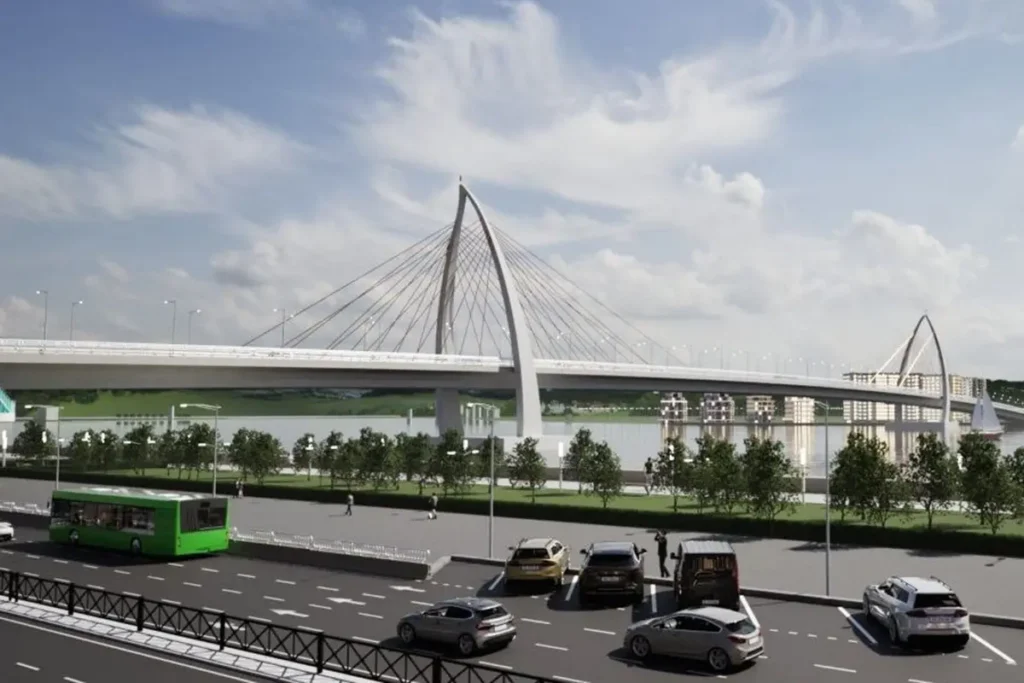 В Минске могут построить вантовый мост