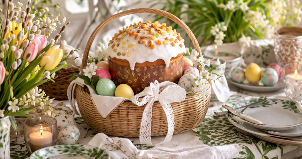 Три кулича на Пасху: медовый, дубайский и ленивый