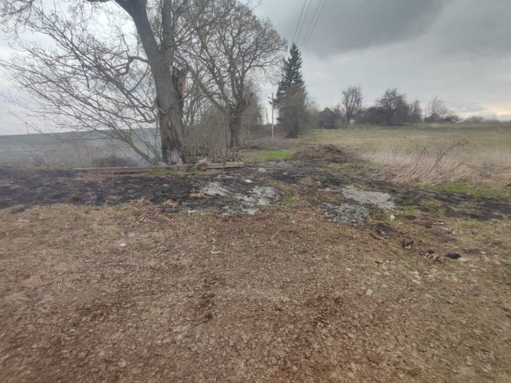 Под Копылем пенсионер погиб при сжигании мусора