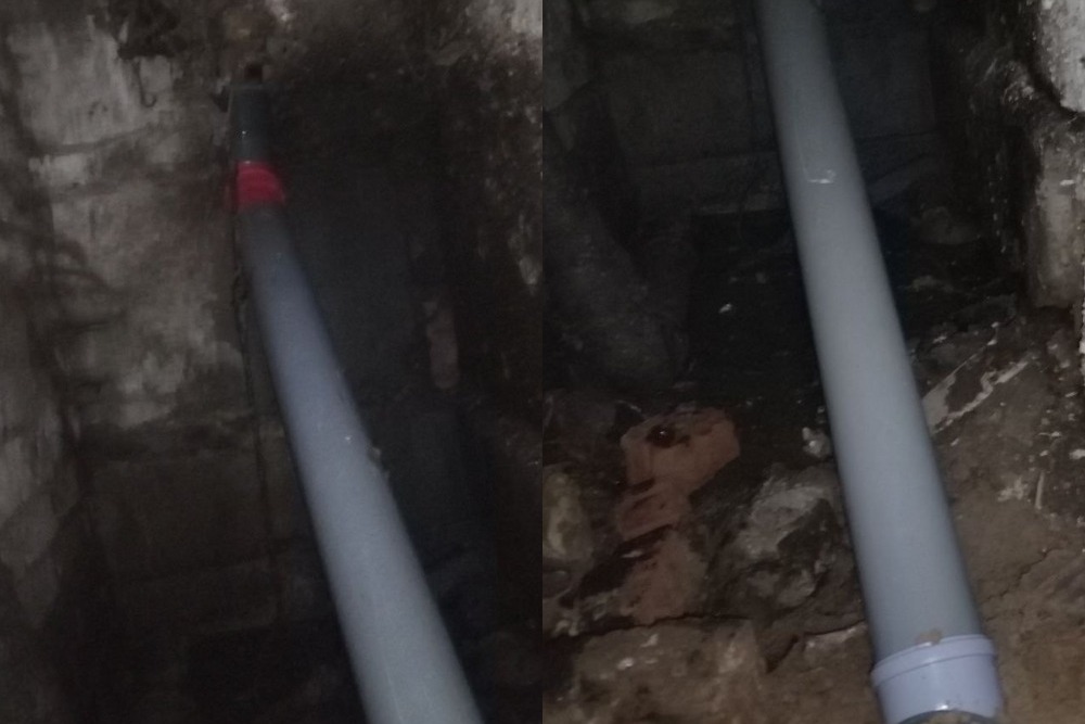 Борисовчанин показал последствия засора канализации дома на Даумана