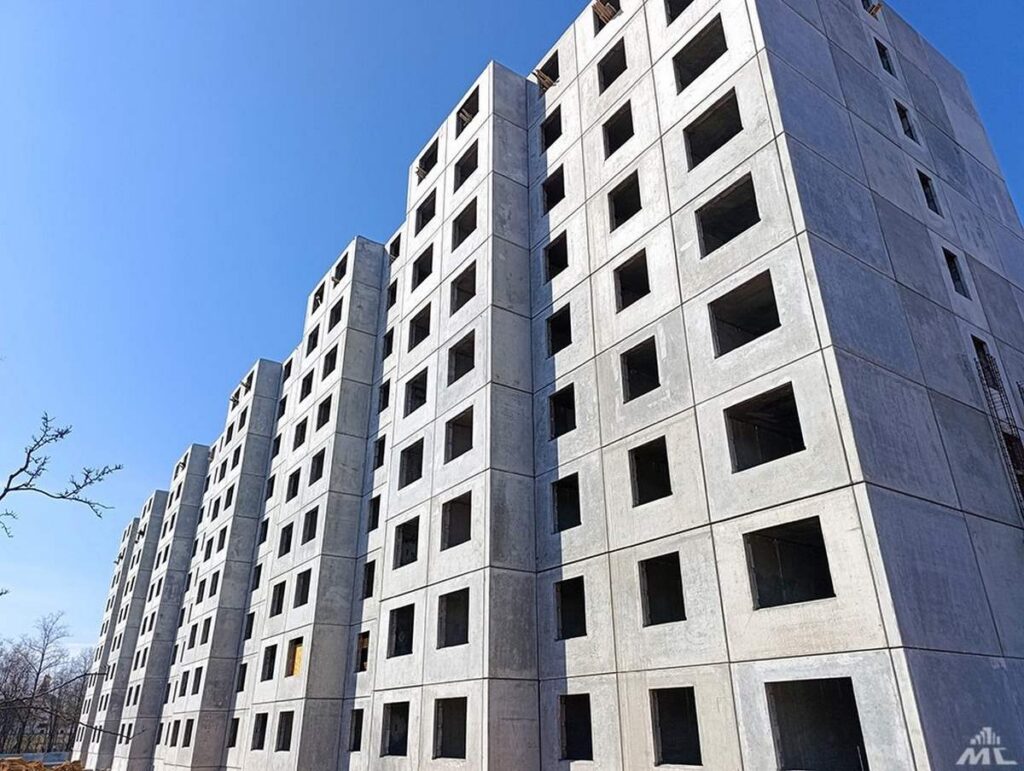 Как идёт строительство общежития для медработников в Минске