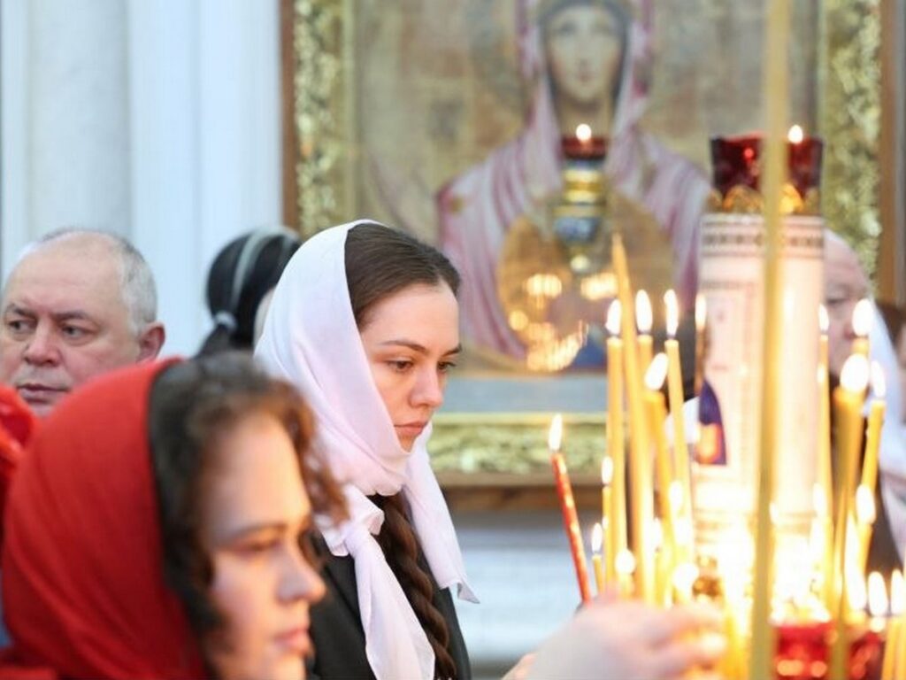 Благодатный огонь останется в Свято-Духовом кафедральном соборе на Минска весь год