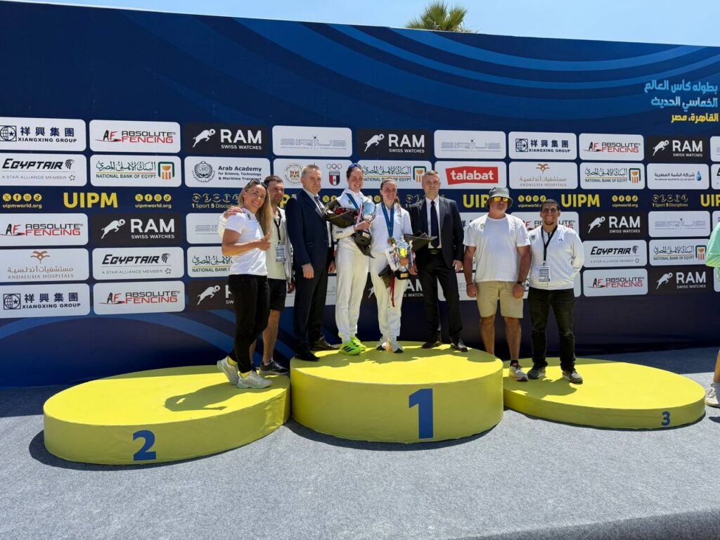 Белорусские пятиборки взяли две медали на первом этапе Кубка мира в Каире