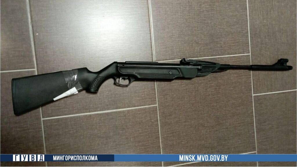 У минчанина нашли переделанную винтовку, ее конфисковали