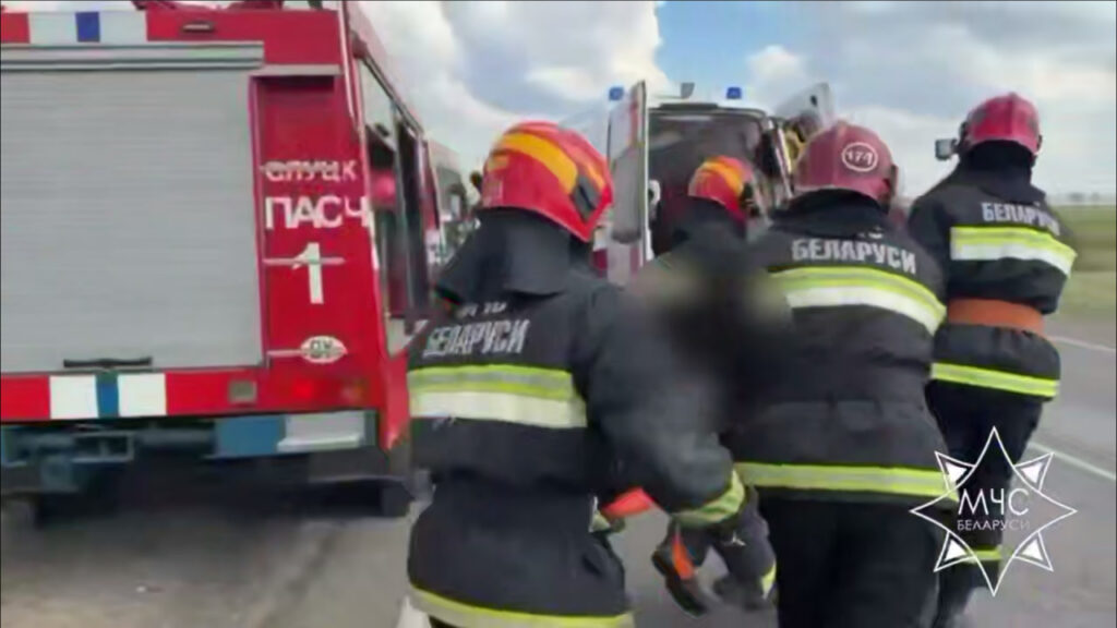 ДТП в Слуцком районе: автомобиль съехал в кювет и перевернулся