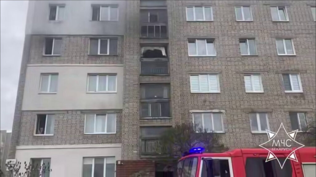 Женщина погибла на пожаре в Борисове