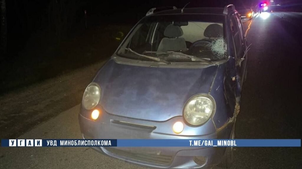 На трассе Минск — Микашевичи сбили пешехода: мужчина в больнице