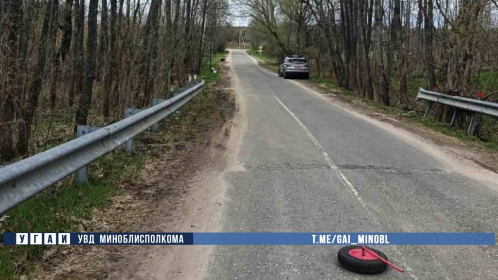 Пьяный бесправник на BMW сбил женщину и скрылся с места ДТП в Червенском районе
