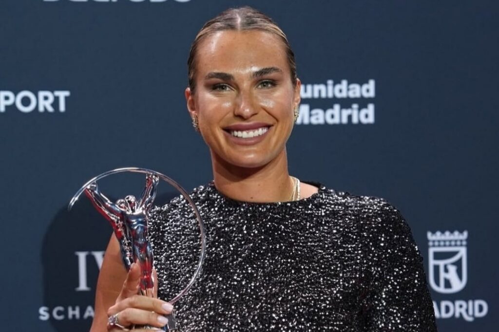 Соболенко признана лучшей спортсменкой года по версии Laureus