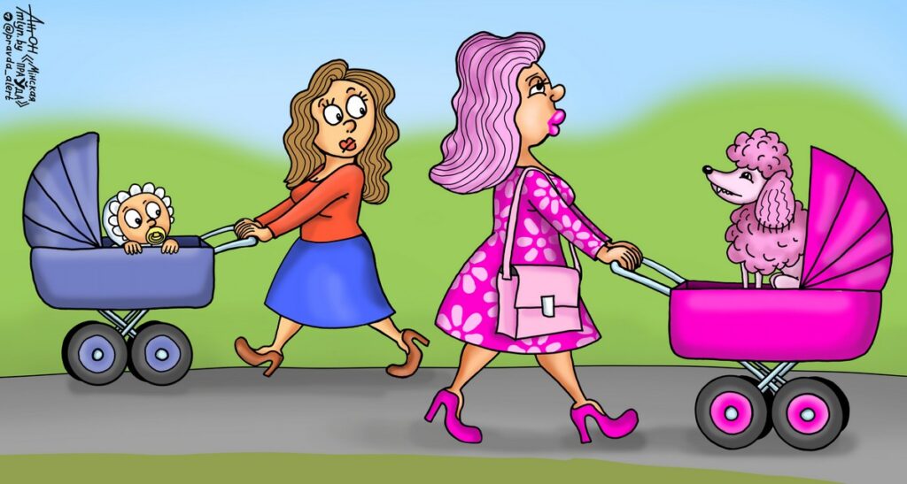 Пёс вместо ребёнка