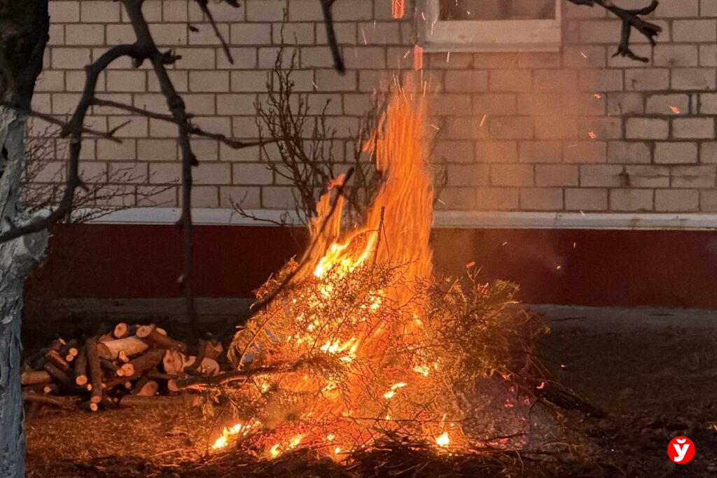 Пенсионерка получила ожоги, пытаясь самостоятельно потушить сухую траву под Минском