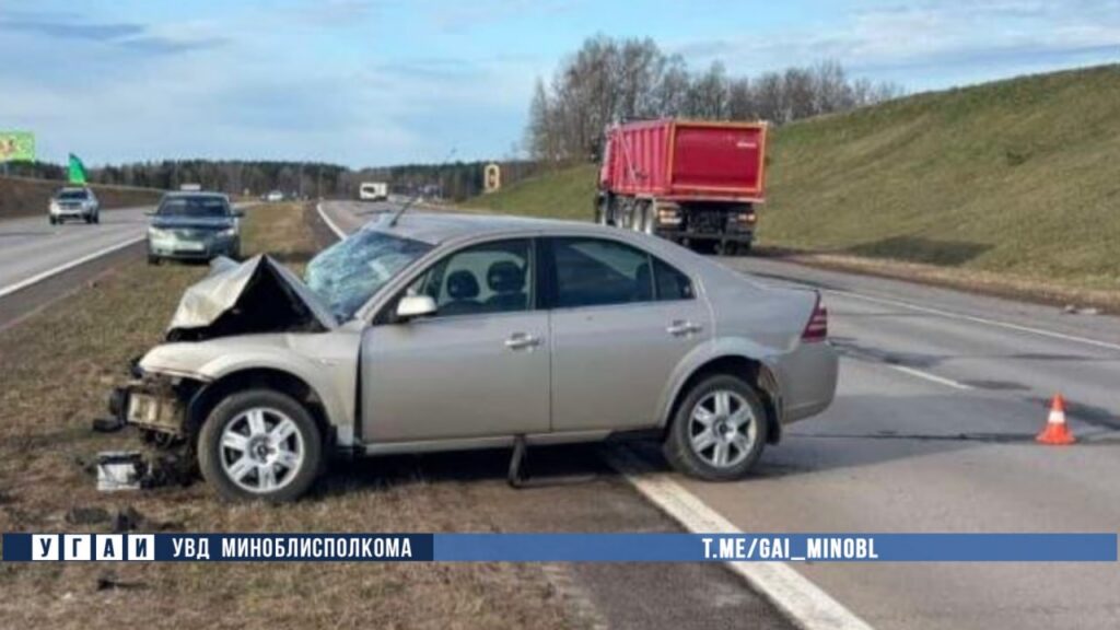 КАМАЗ столкнулся с попутным Ford в Логойском районе – возбуждено уголовное дело