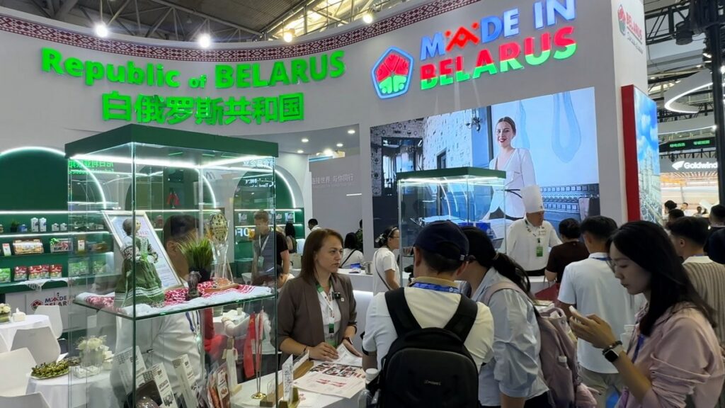 Белорусские продукты и национальная кухня представлены на ЭКСПО «Китай-Евразия» 2026