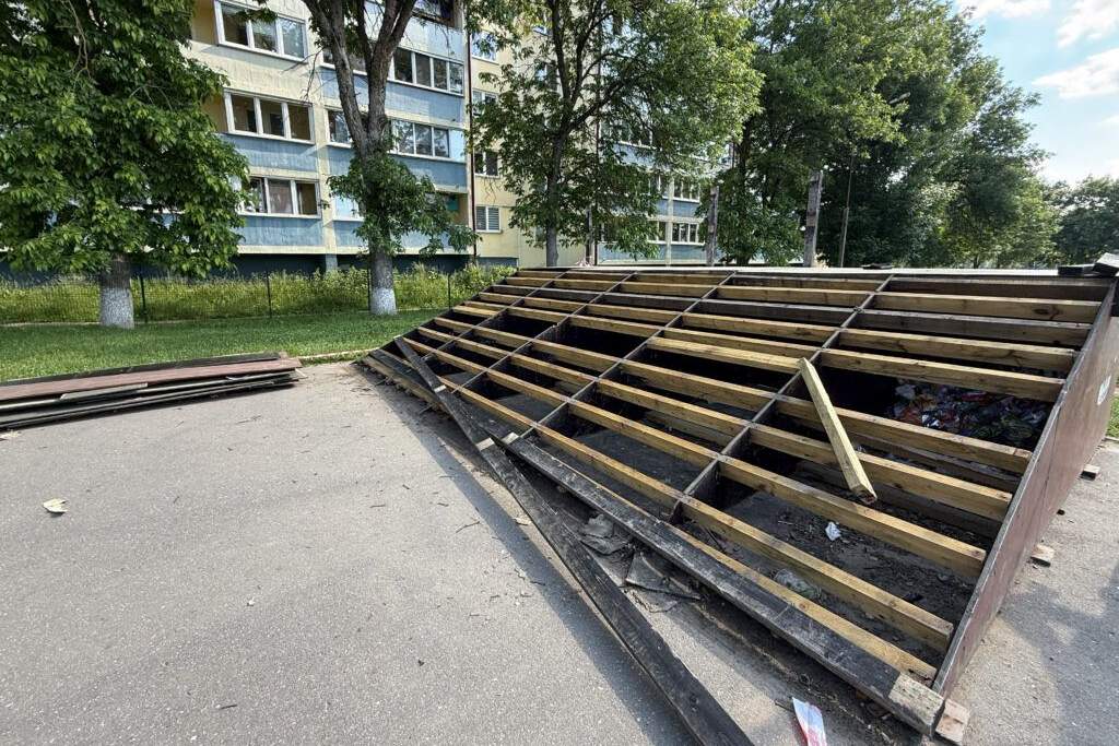 Почему в центре Смолевичей демонтируют скейт-парк