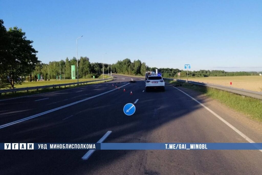 Мотоциклист погиб в Молодечно