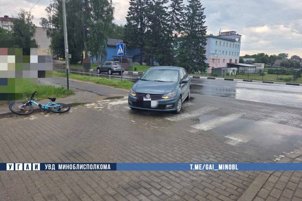 В Фаниполе водитель Volkswagen сбил 11-летнюю девочку на пешеходном переходе