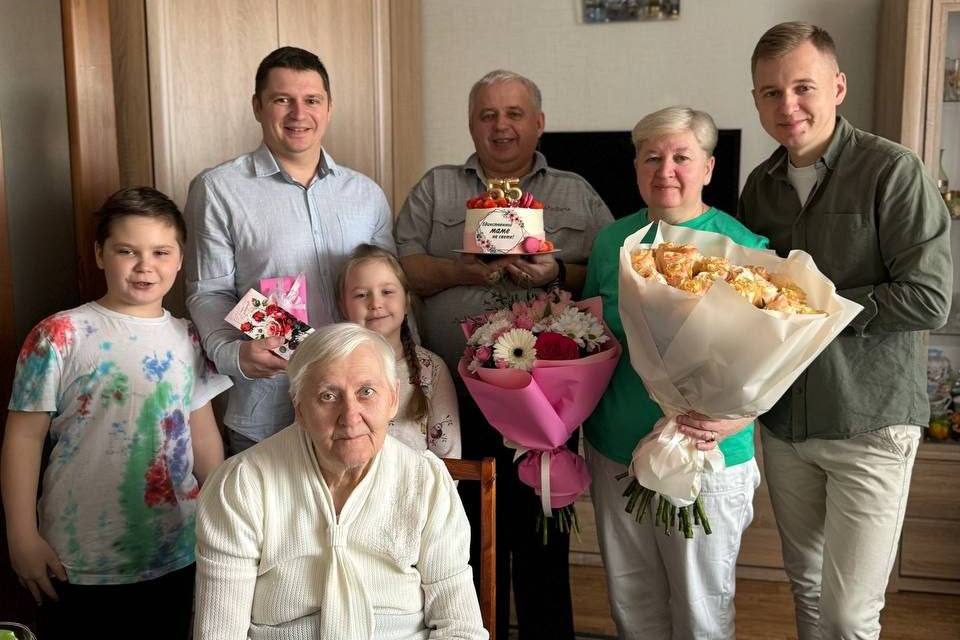 История мамы из Воложинского района, которая объединяет вокруг себя 5 поколений
