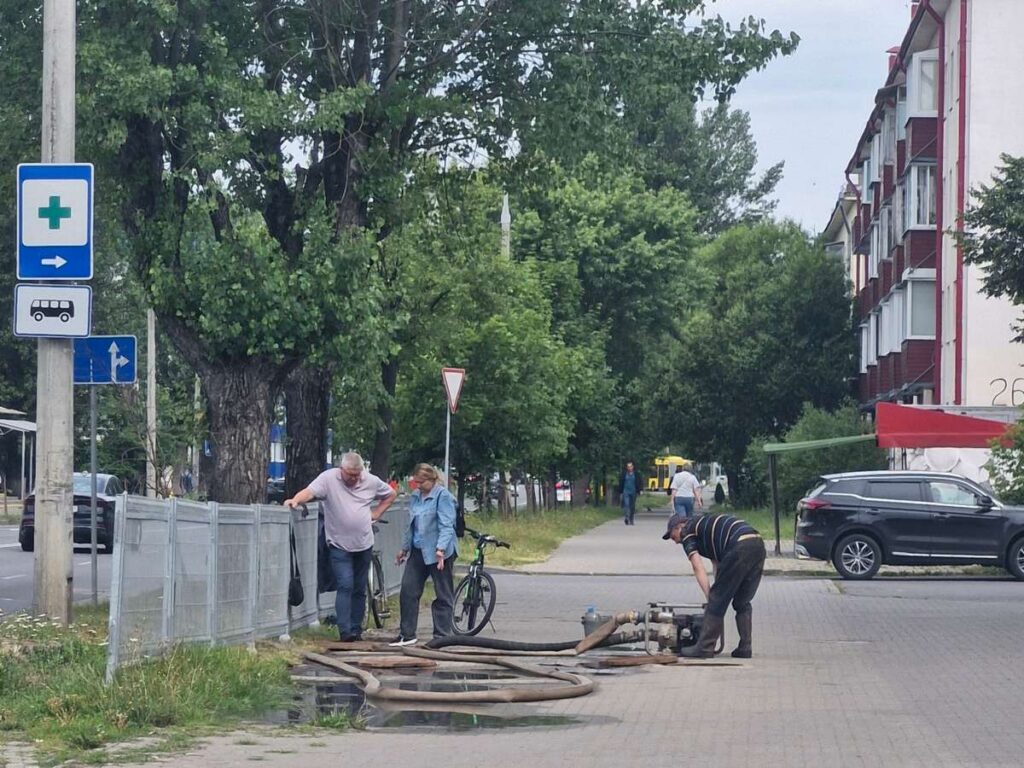 Когда дадут воду в Солигорске