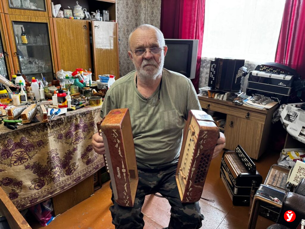 Березино, мастер по починке баянов