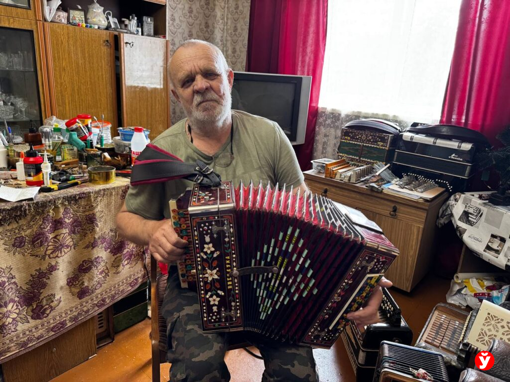 Березино, мастер по починке баянов