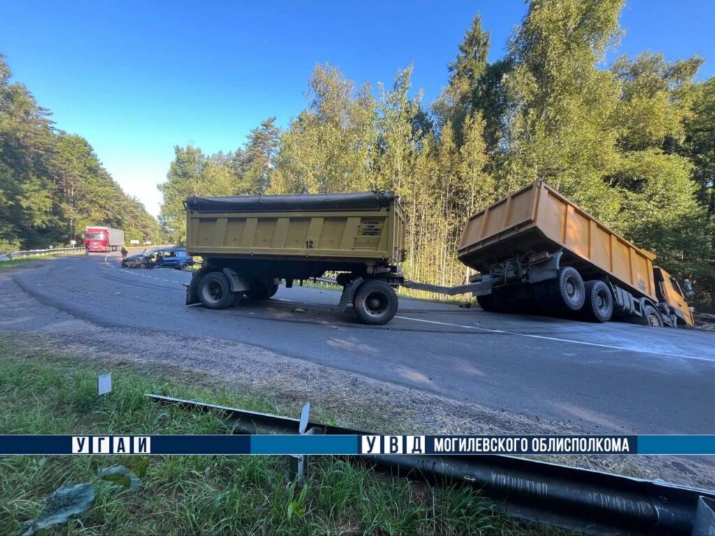 Под Осиповичами LADA столкнулась с MAZ – водитель погиб, 18-летняя пассажирка в реанимации
