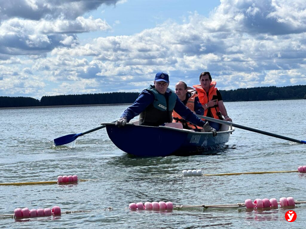 Спасатели под Вилейкой борются за секунды, от которых в реальной воде может зависеть чья-то жизнь