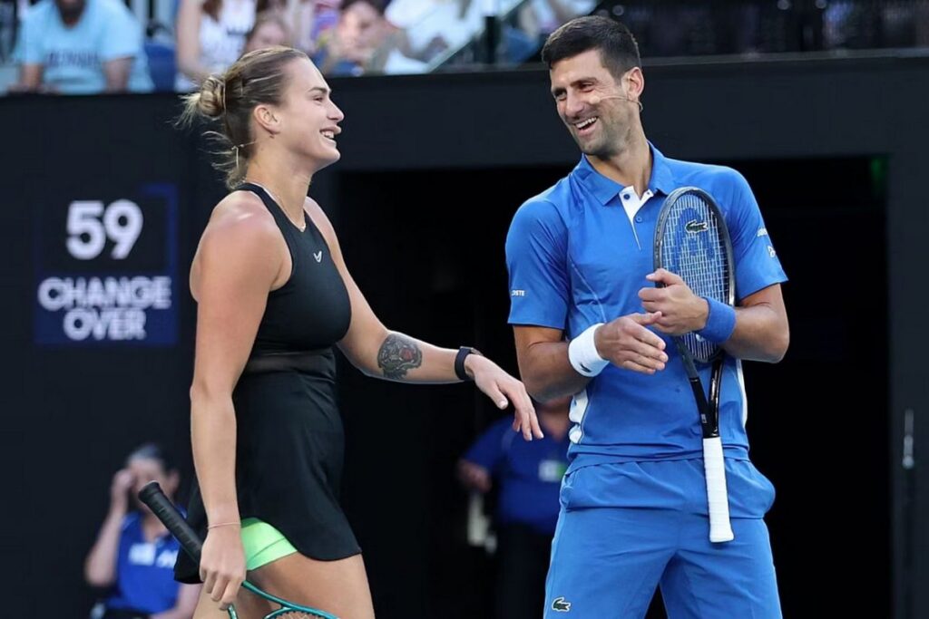 Соболенко и Джокович проиграли в первом матче микста на US Open