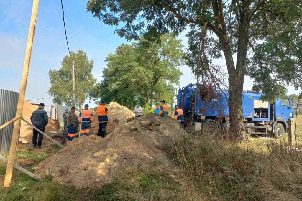 В Любани 168 домов и соцобъекты остались без воды – идёт восстановление