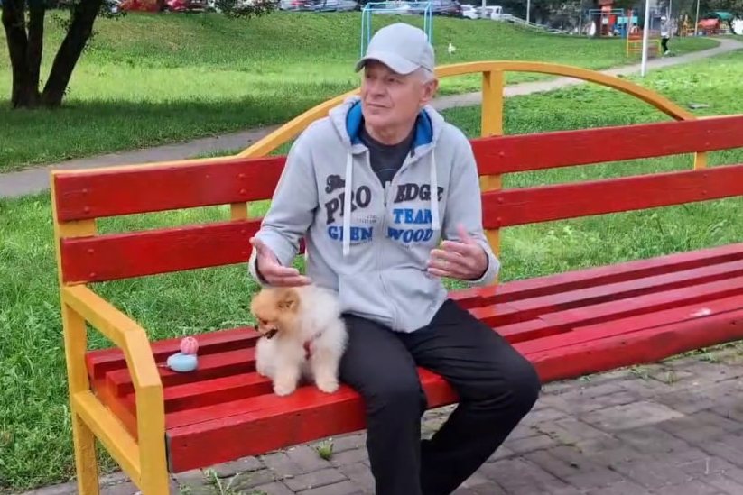 Мужчина объяснил милиции, почему тянул собаку на забеге в Минске