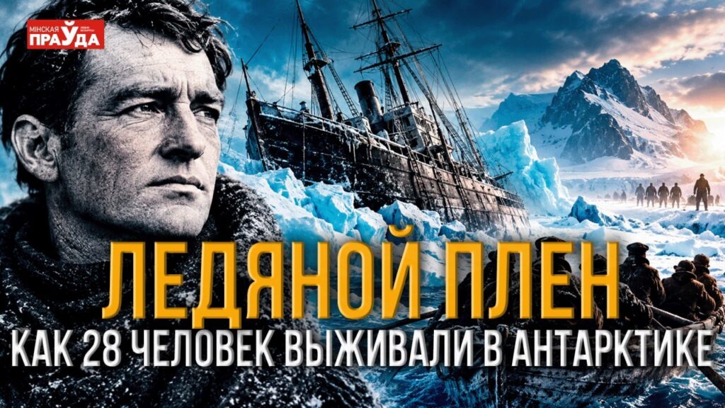 Корабль раздавило льдом, а 28 человек остались посреди Антарктики – как они выжили