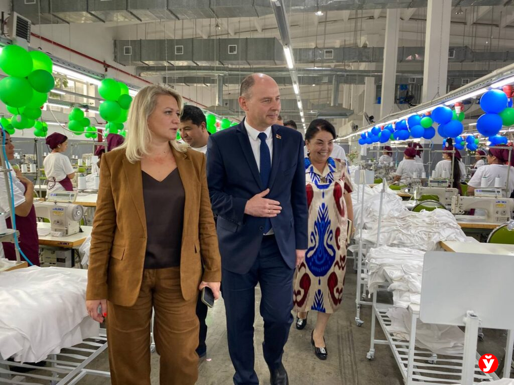Кушнаренко открыл новое производство белорусского бренда Mark Formelle в Андижанской области