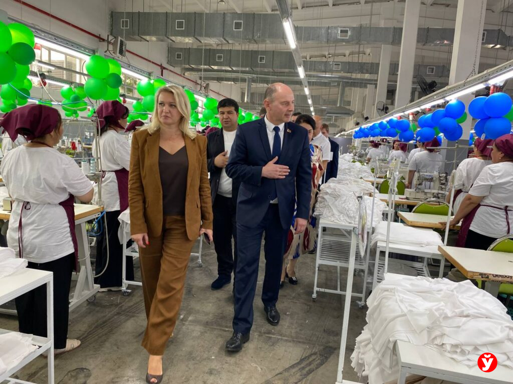 Кушнаренко открыл новое производство белорусского бренда Mark Formelle в Андижанской области