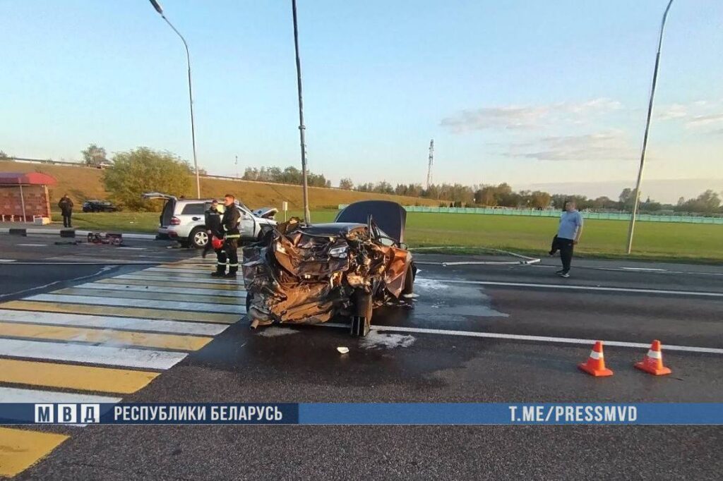Смертельное ДТП на трассе М1 в Жабинковском районе – два человека погибли