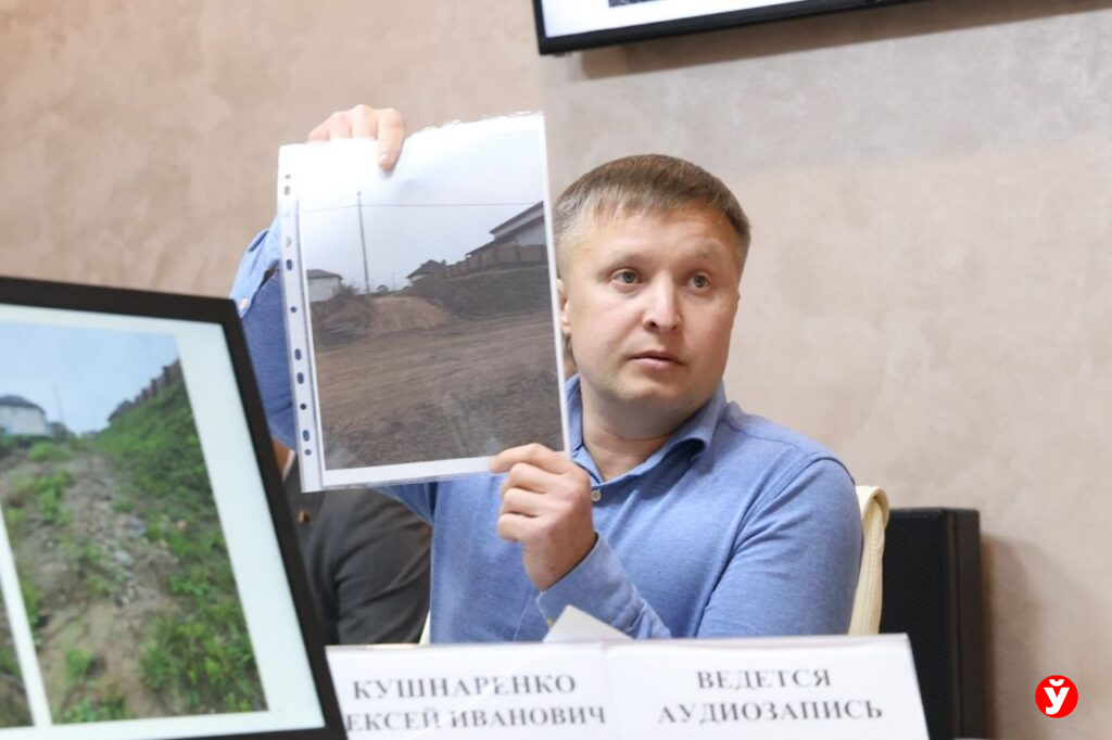 Житель Борисовского района пожаловался губернатору на подтопление участка
