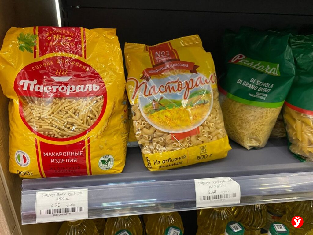 Кушнаренко нашел продукты из Минской области в магазине Кахетии