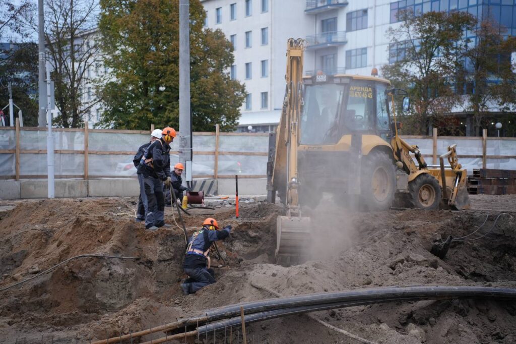 В Минске повредили газопровод при земляных работах – на месте работают семь бригад
