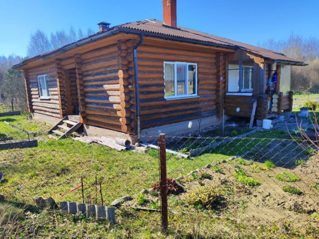 Дом в деревне Герки. 90 тысяч рублей за 85 квадратов и 25 соток